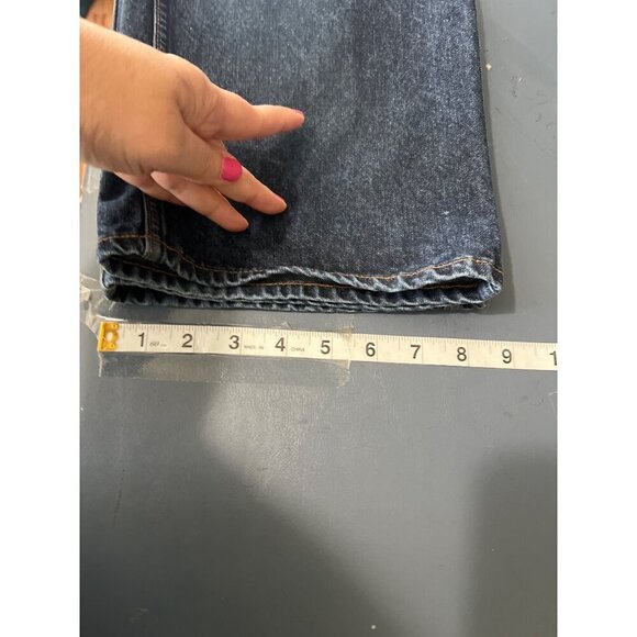 Old Navy Mens Jean 38X34 Regular/Standard Fit Dark Wash Denim Cotton Blend - Picture 6 of 10